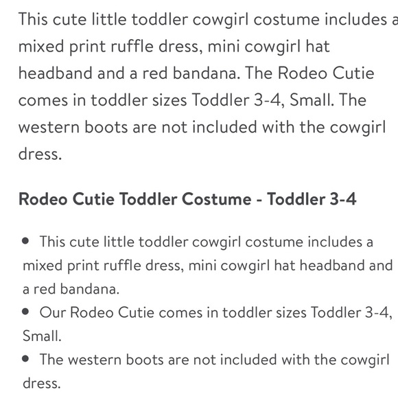 Rodeo Cutie Halloween 🎃 Costume👻Host Pick❤️🎃🎃 - Picture 7 of 11